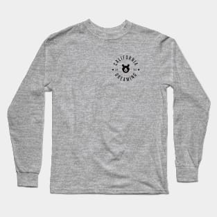 California Dreaming Minimalist Bear Long Sleeve T-Shirt